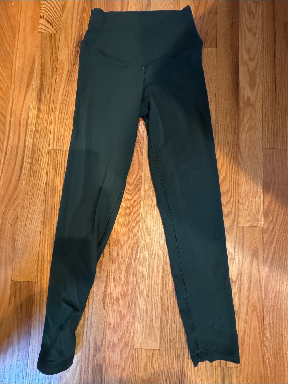 aerie Kids High-Waist Leggings in Forest Green
